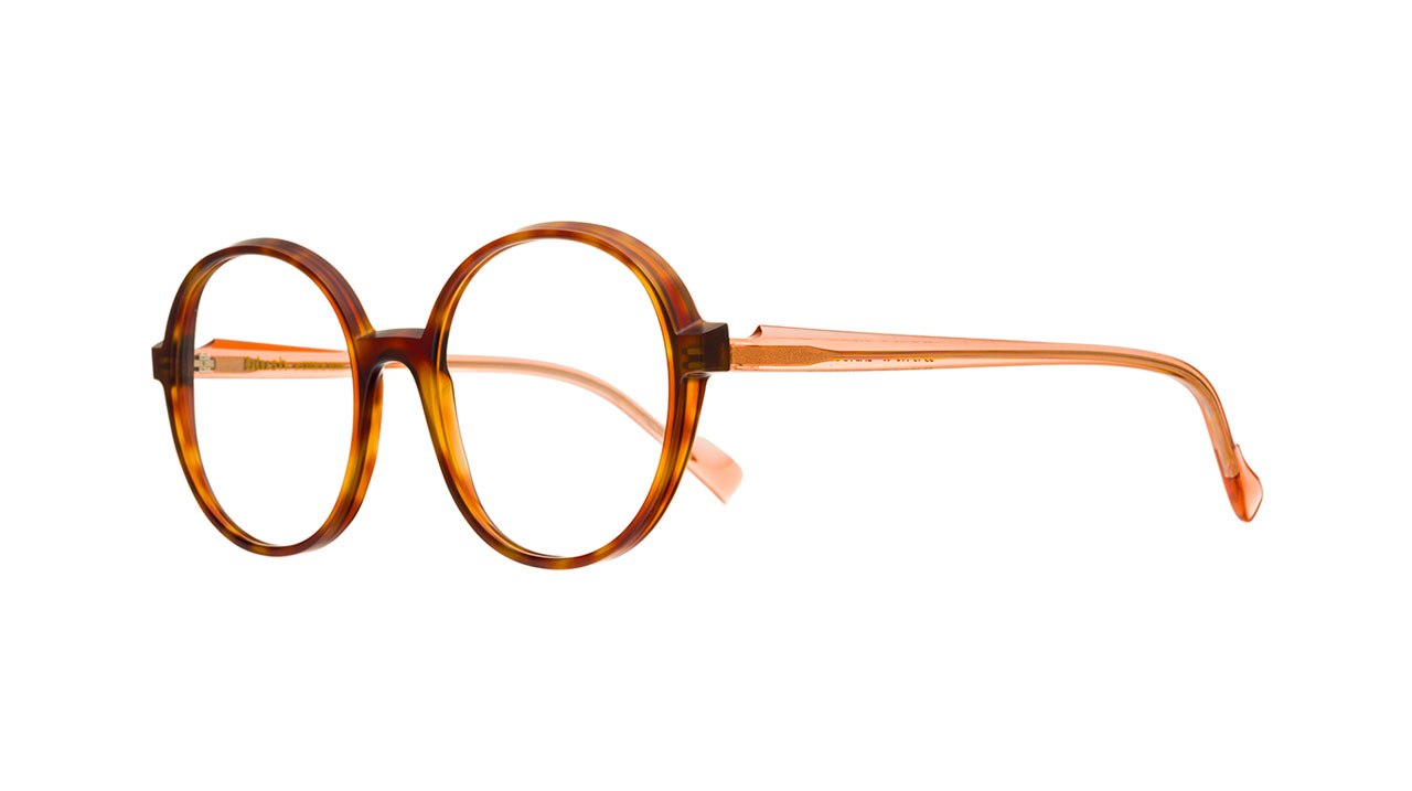 Paire de lunettes de vue Blush Babydoll couleur brun - Côté à angle - Doyle