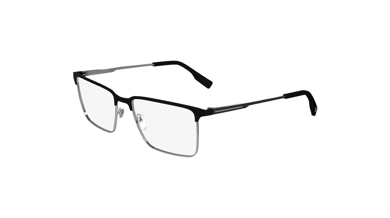 Paire de lunettes de vue Lacoste L2296 couleur noir - Côté à angle - Doyle