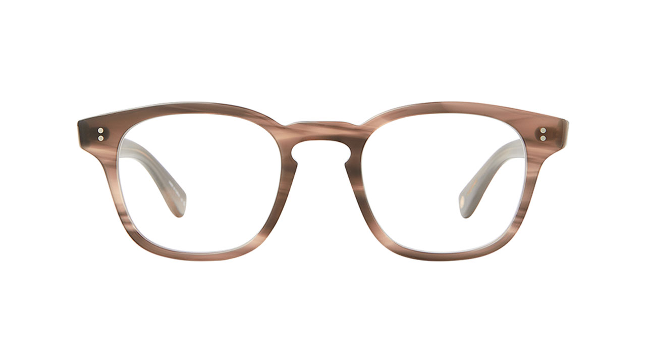 Glasses Garrett-leight Ace ii, brown colour - Doyle