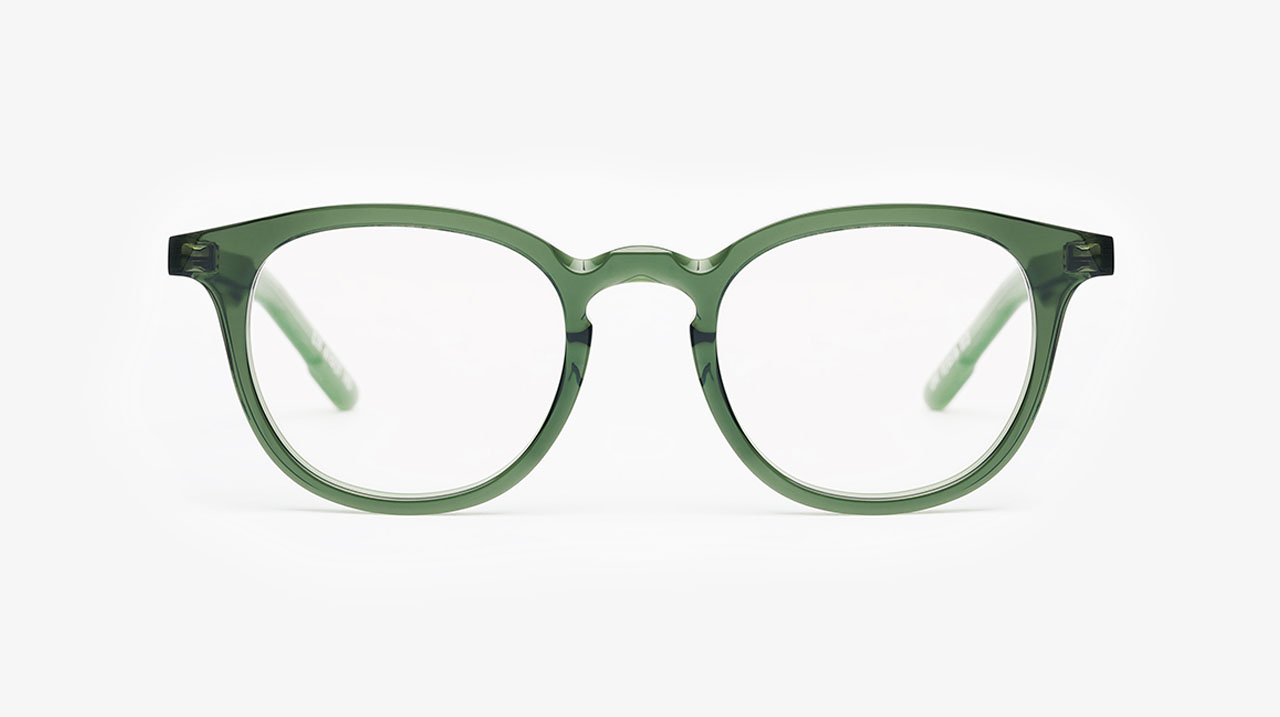 Paire de lunettes de vue Portrait The creator couleur vert - Doyle