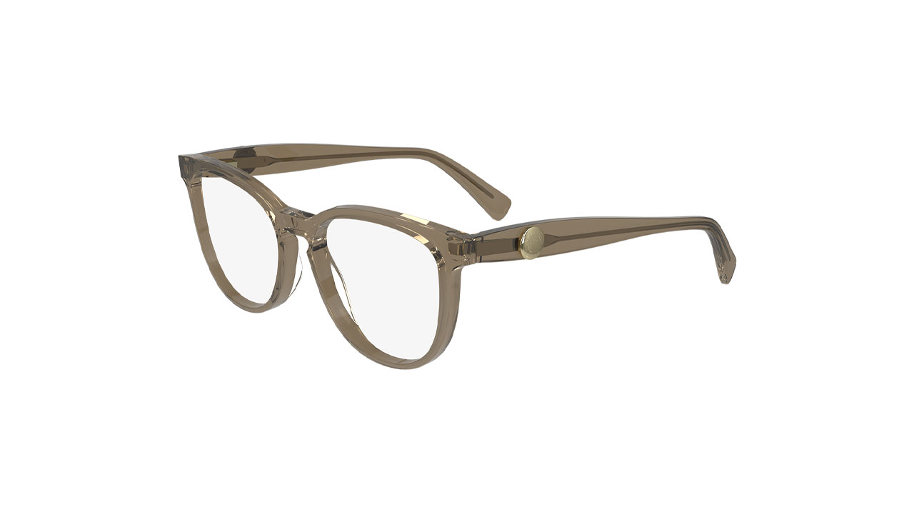Paire de lunettes de vue Longchamp Lo2729 couleur brun - Côté à angle - Doyle