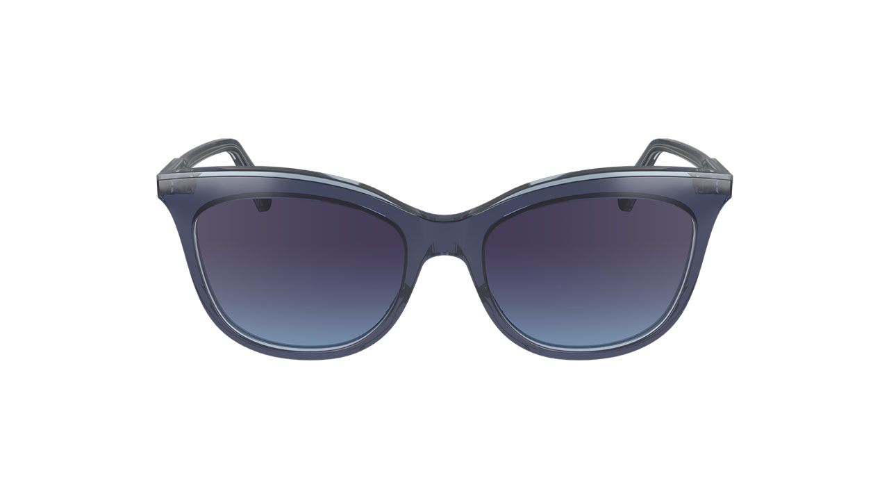 Paire de lunettes de soleil Longchamp Lo738s couleur bleu - Doyle