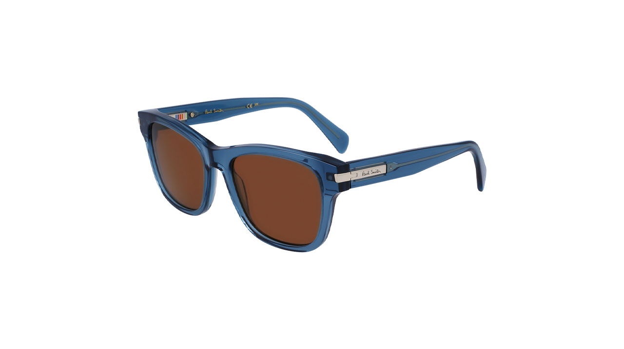 Paire de lunettes de vue Paul-smith Howitt couleur bleu - Côté à angle - Doyle