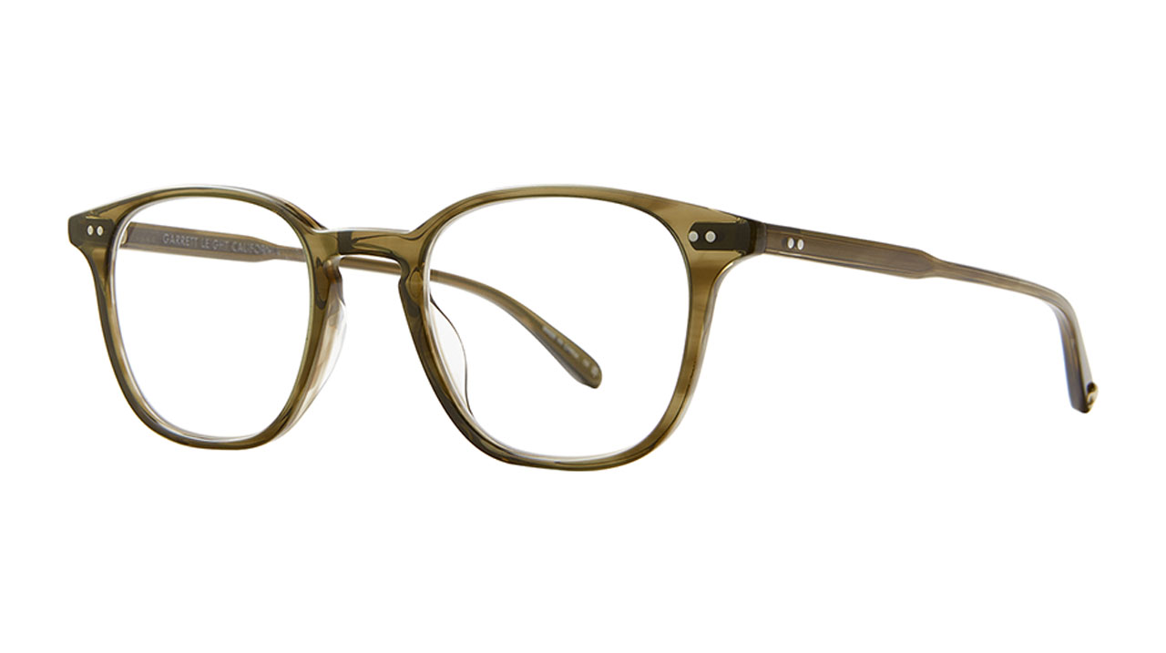 Glasses Garrett-leight Clark, green colour - Doyle