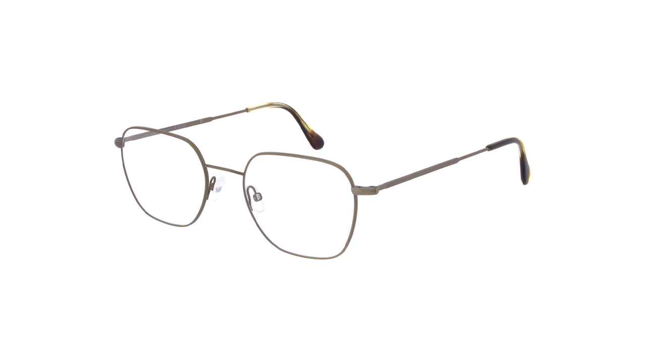 Paire de lunettes de vue Andy-wolf 4810 couleur gris - Côté à angle - Doyle