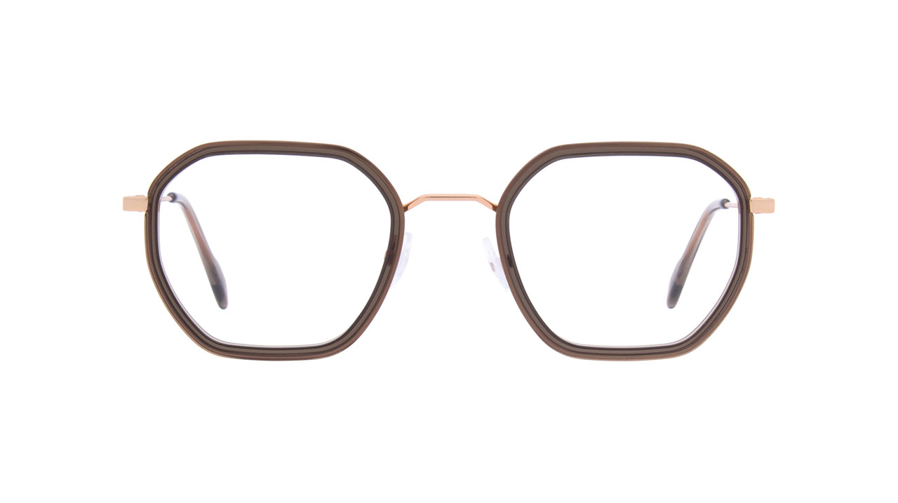 Paire de lunettes de vue Andy-wolf 4801 couleur bronze - Doyle