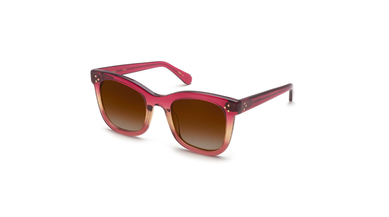 Paire de lunettes de soleil Krewe Adele /s couleur rose - Côté à angle - Doyle