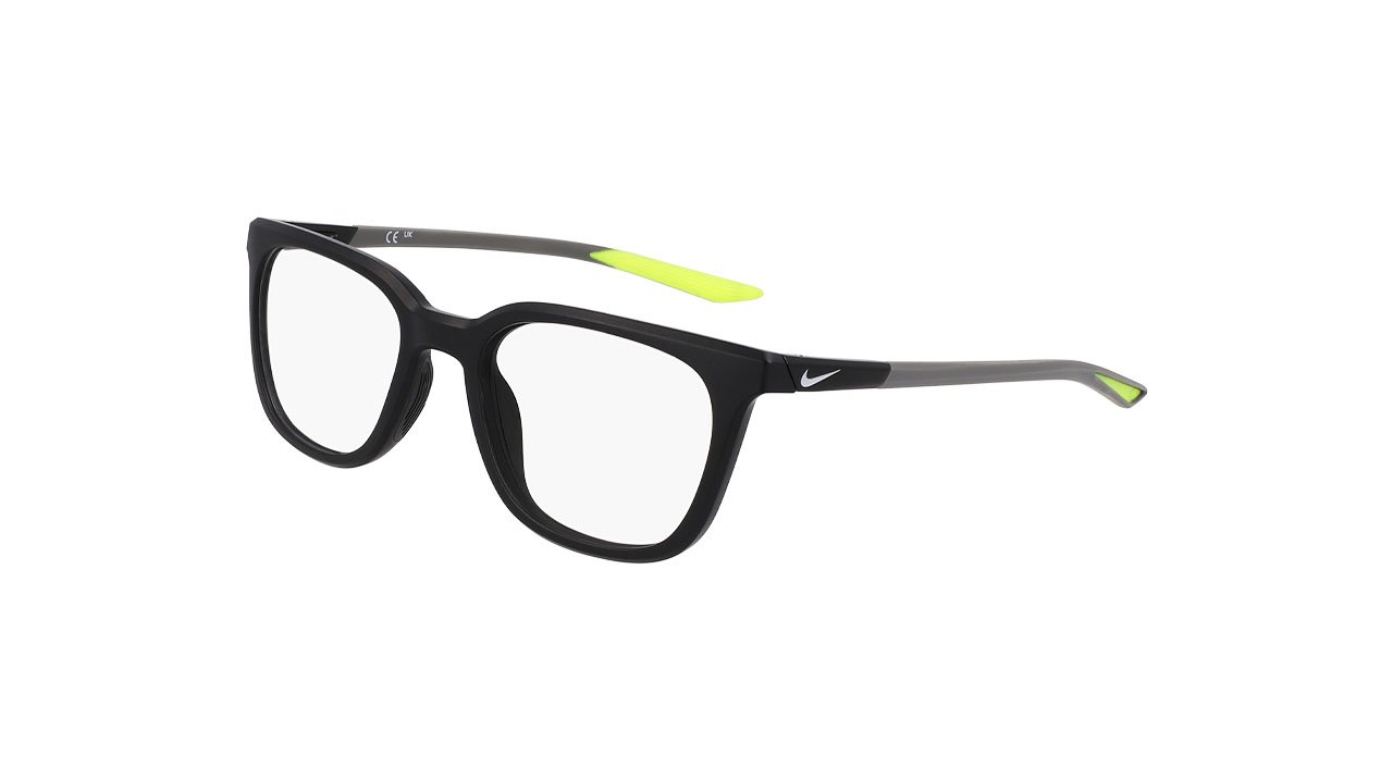 Paire de lunettes de vue Nike 7290 couleur noir - Côté à angle - Doyle