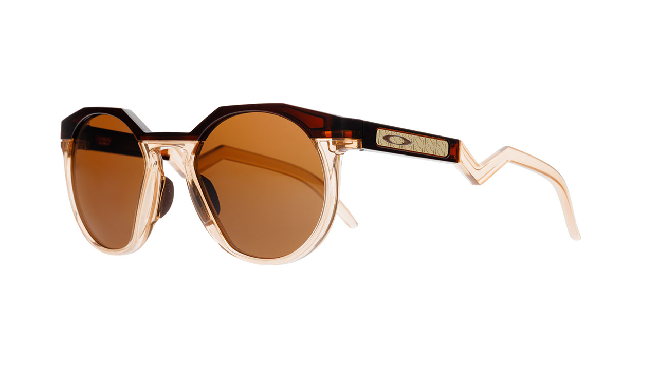 Paire de lunettes de soleil Oakley Hstn 009242 couleur n/d - Côté à angle - Doyle
