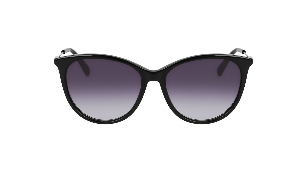 Paire de lunettes de soleil Longchamp Lo746s couleur noir - Doyle