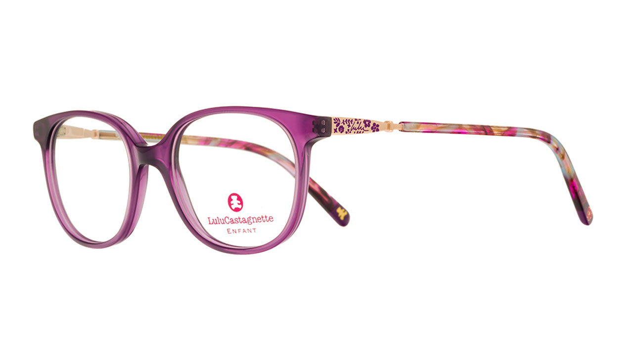 Glasses Lulu-castagnette Leam036, purple colour - Doyle