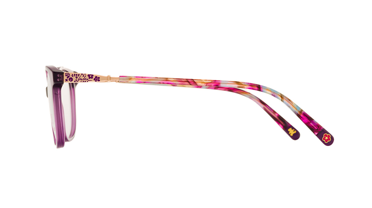 Glasses Lulu-castagnette Leam036, purple colour - Doyle