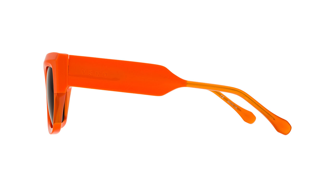 Paire de lunettes de soleil Visionario Grace /s couleur orange - Côté droit - Doyle