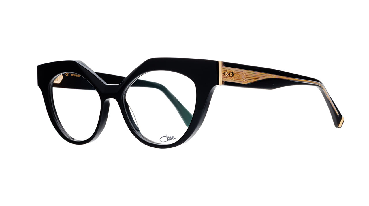 Paire de lunettes de vue Cazal 5000 couleur n/d - Côté à angle - Doyle