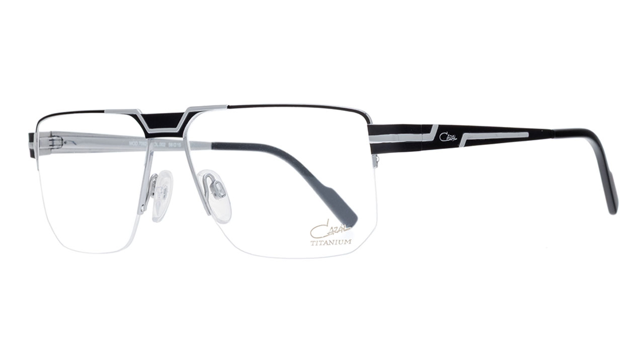 Paire de lunettes de vue Cazal 7092 couleur n/d - Côté à angle - Doyle