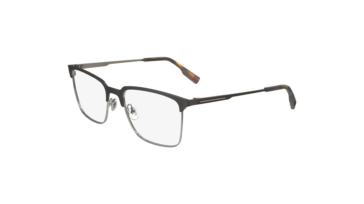 Paire de lunettes de vue Lacoste L2295 couleur bronze - Côté à angle - Doyle