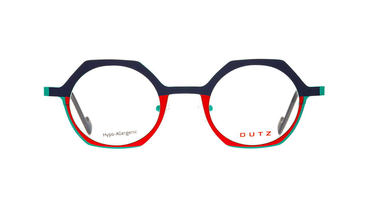 Paire de lunettes de vue Dutz Dz855 couleur marine - Doyle