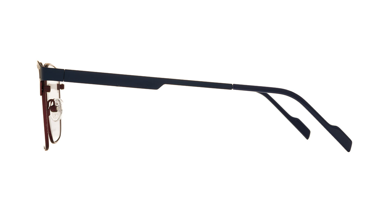 Paire de lunettes de vue Dutz Dz859 couleur marine - Côté droit - Doyle