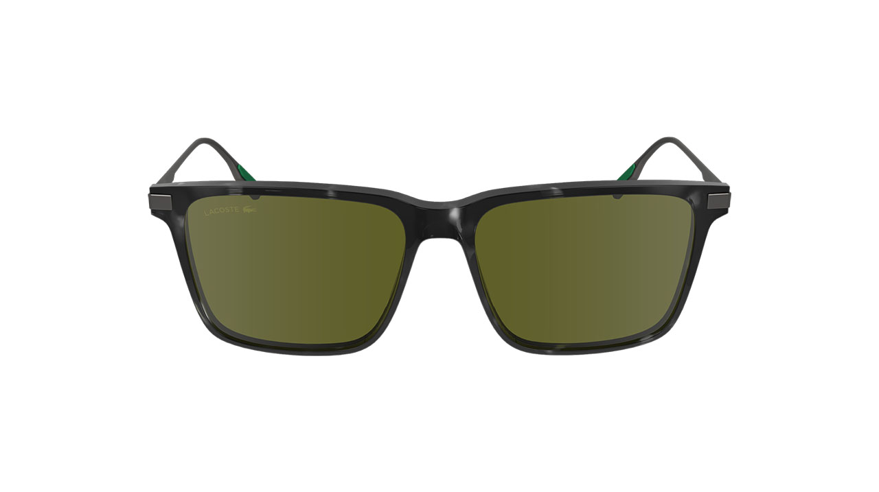 Paire de lunettes de soleil Lacoste L6017s couleur vert - Doyle