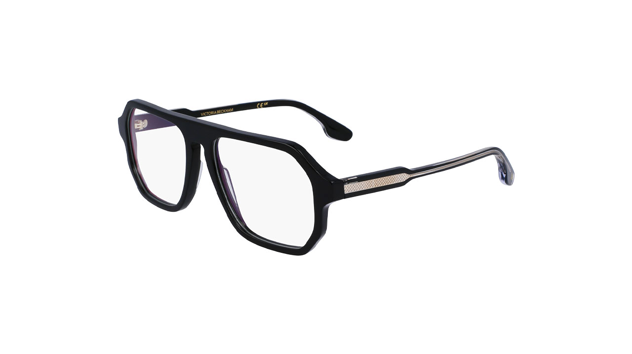 Paire de lunettes de vue Victoria-beckham Vb2654 couleur noir - Côté à angle - Doyle
