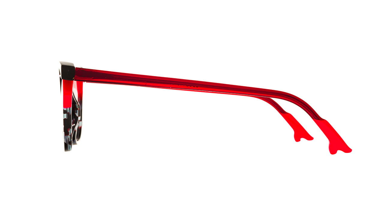 Paire de lunettes de vue Face-a-face Bocca kuma 1 couleur rouge - Côté droit - Doyle
