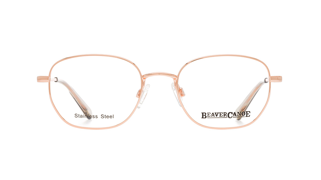 Paire de lunettes de vue Les-essentiels B.canoe bc162 couleur or rose - Doyle