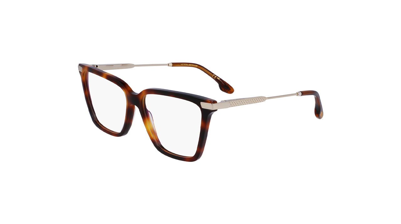 Paire de lunettes de vue Victoria-beckham Vb2657 couleur brun - Côté à angle - Doyle