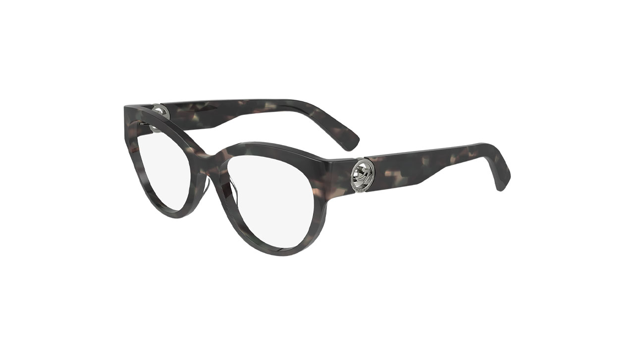 Paire de lunettes de vue Longchamp Lo2728 couleur vert - Côté à angle - Doyle