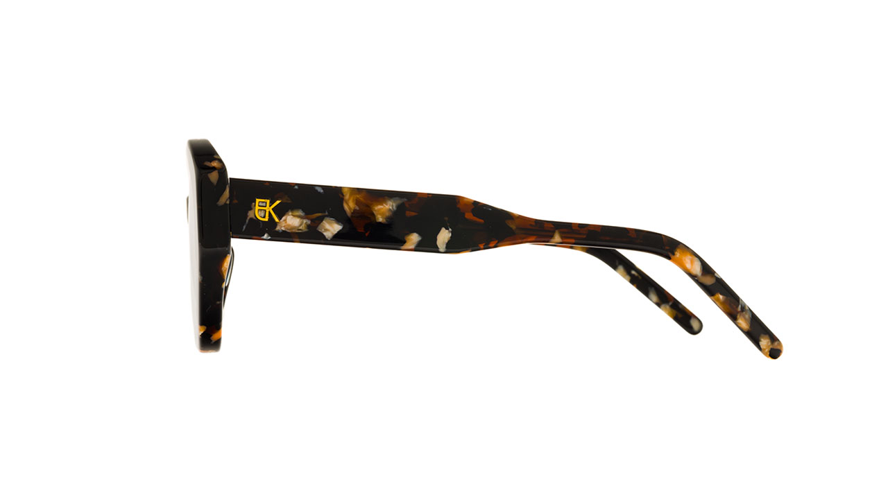 Paire de lunettes de vue Emmanuelle-khanh Paradise couleur brun - Côté droit - Doyle