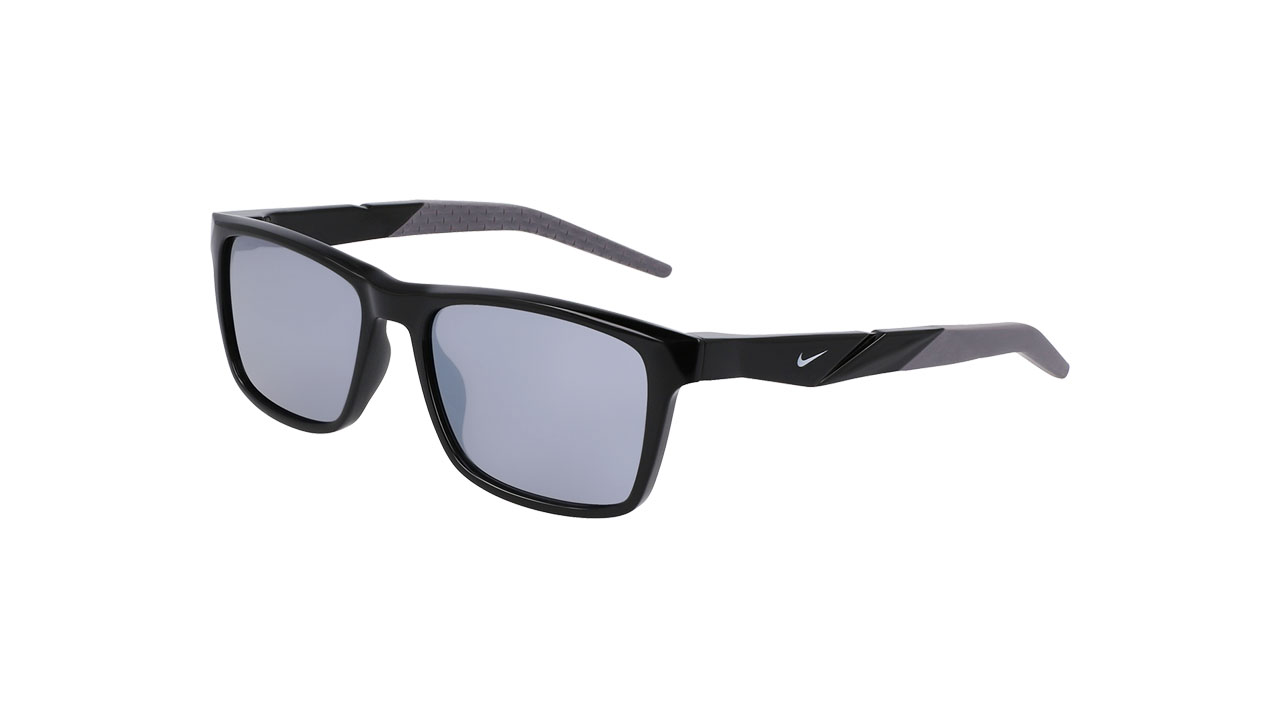 Paire de lunettes de soleil Nike Radeon 1 fv2402 couleur noir - Côté à angle - Doyle