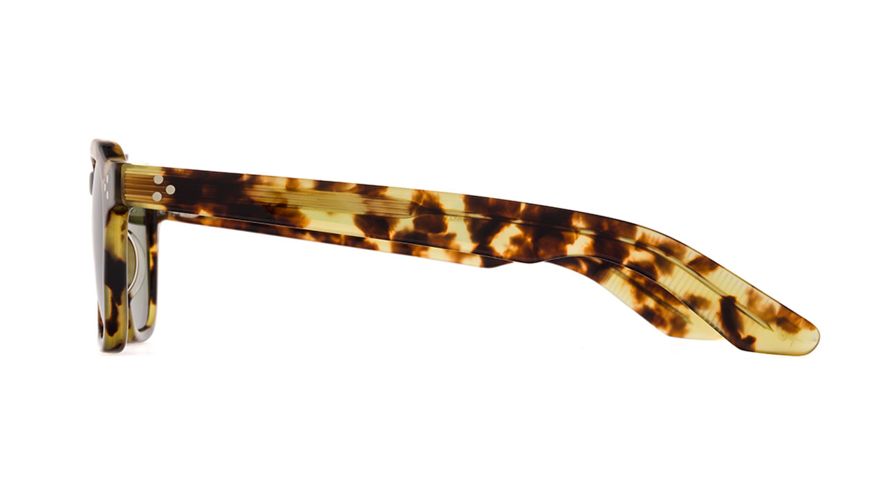 Paire de lunettes de soleil Moscot Momza /s couleur havane - Côté droit - Doyle