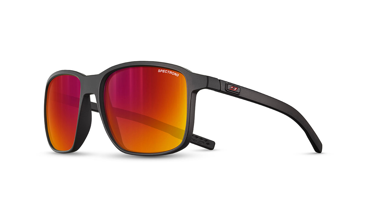 Paire de lunettes de soleil Julbo Js571 creek couleur noir - Côté à angle - Doyle