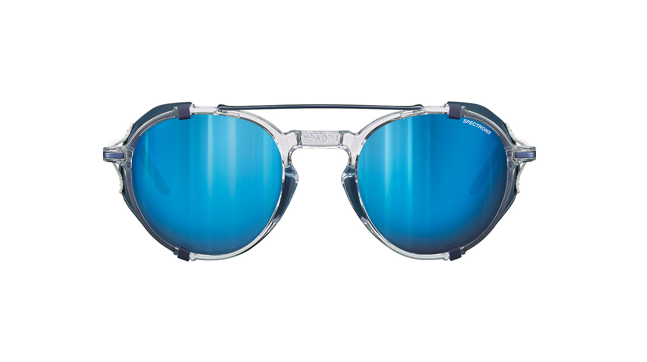 Paire de lunettes de soleil Julbo Js564 legacy couleur bleu - Doyle
