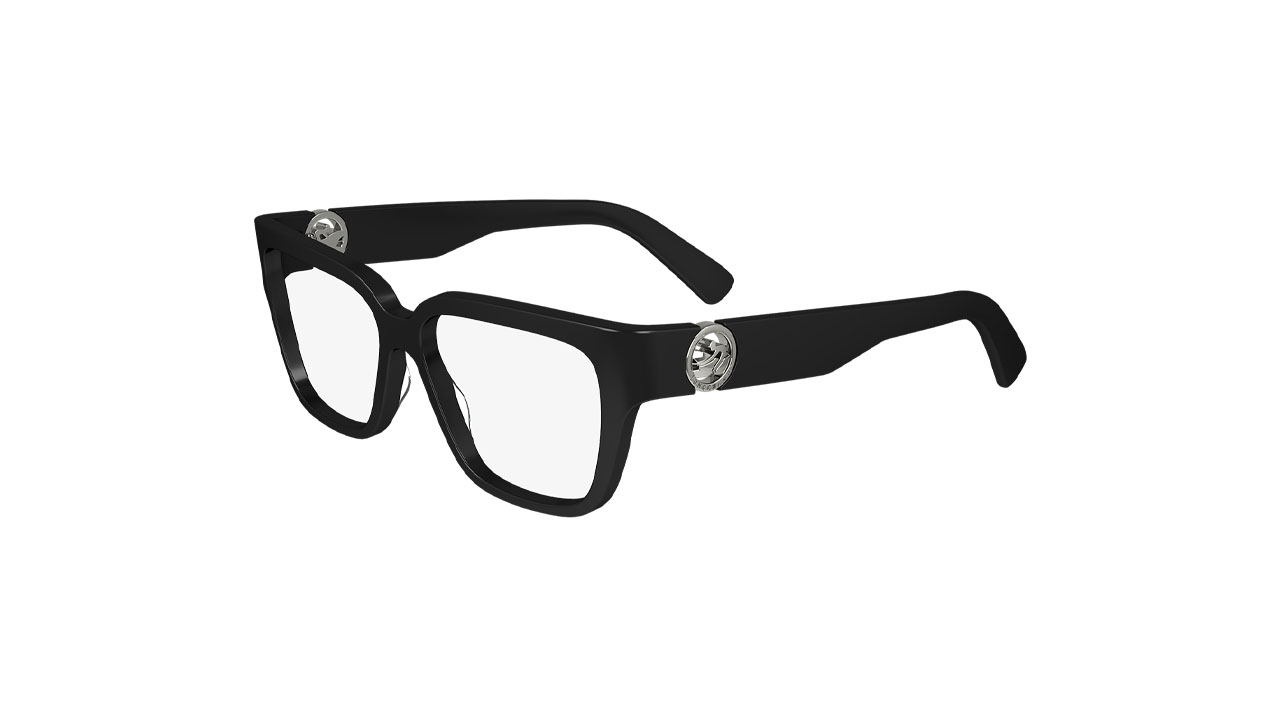 Paire de lunettes de vue Longchamp Lo2731 couleur noir - Côté à angle - Doyle