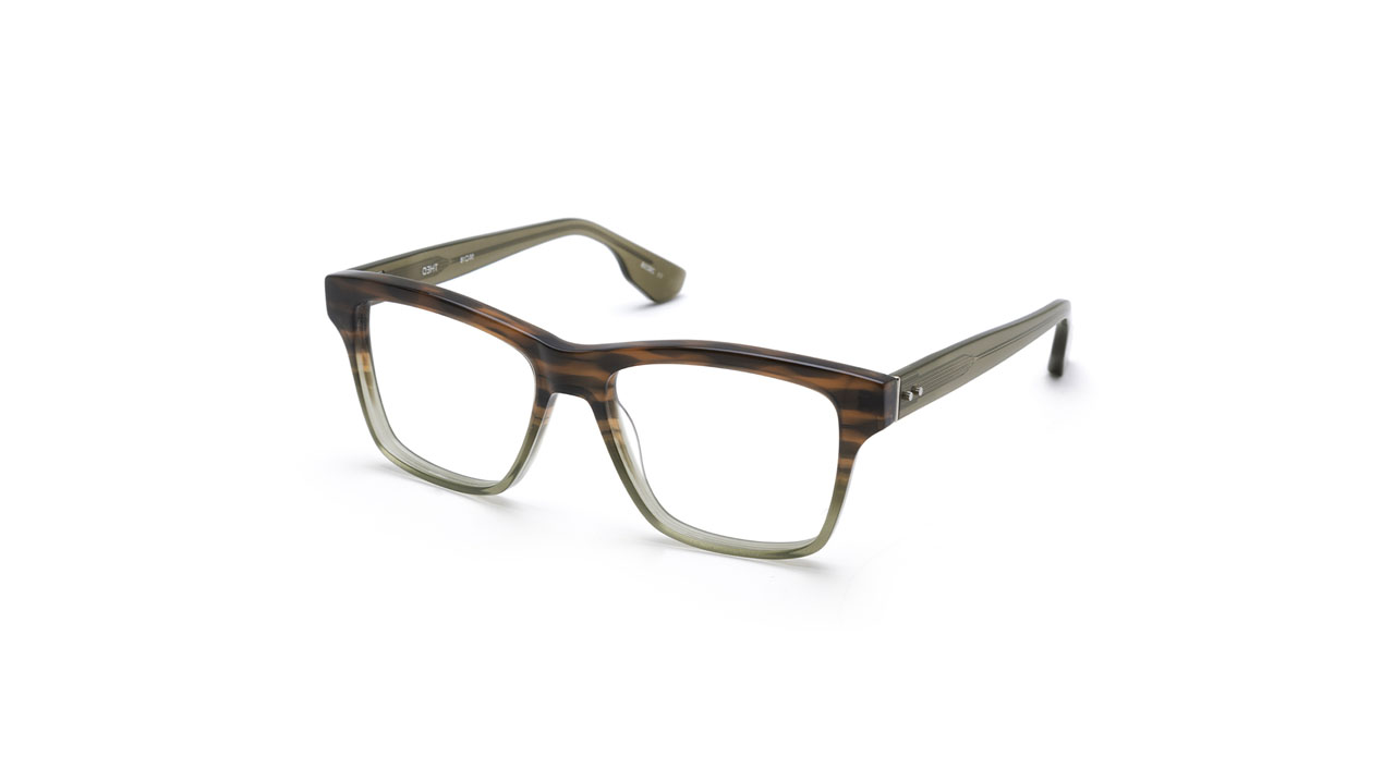 Paire de lunettes de vue Krewe Theo couleur brun - Côté à angle - Doyle