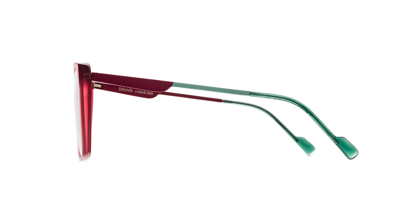 Paire de lunettes de vue Blush Dandine couleur rose - Côté droit - Doyle