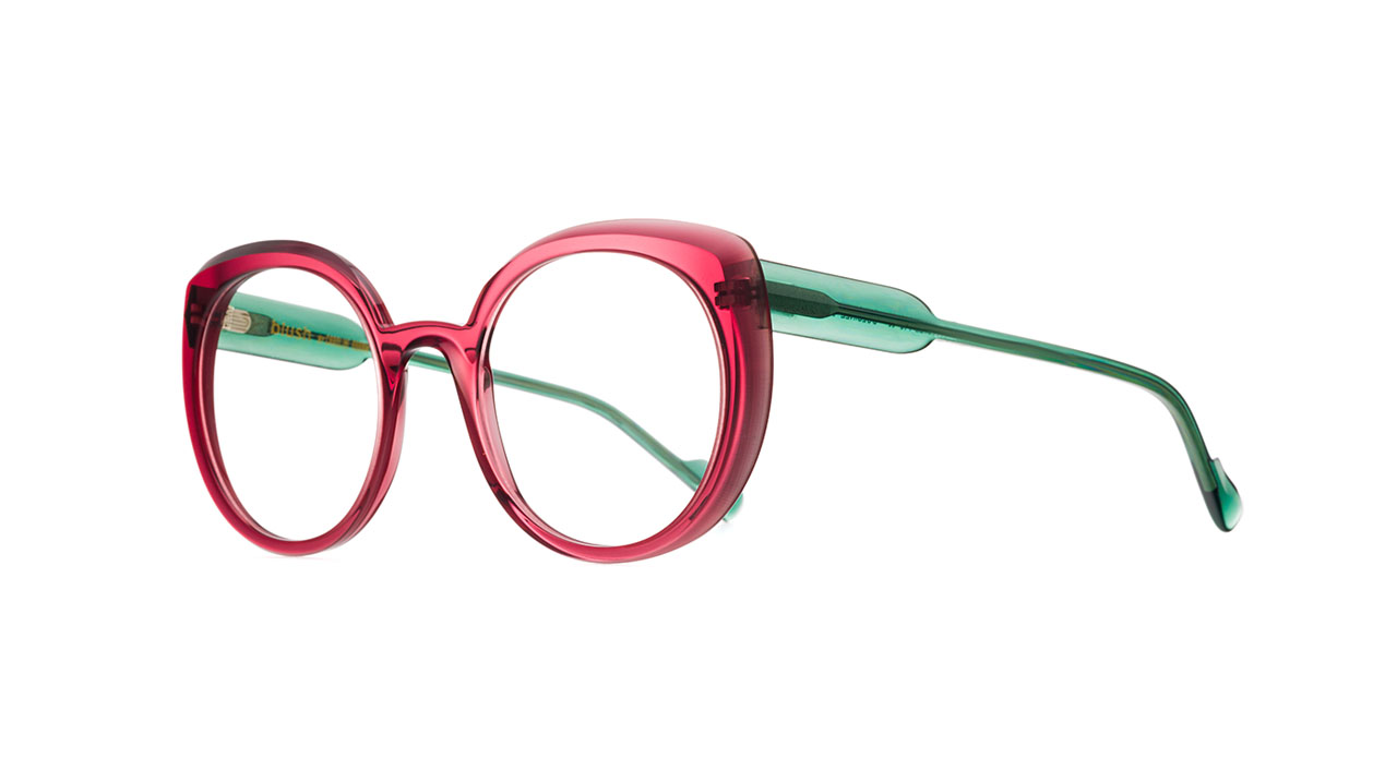 Paire de lunettes de vue Blush Dulcinee couleur rose - Côté à angle - Doyle