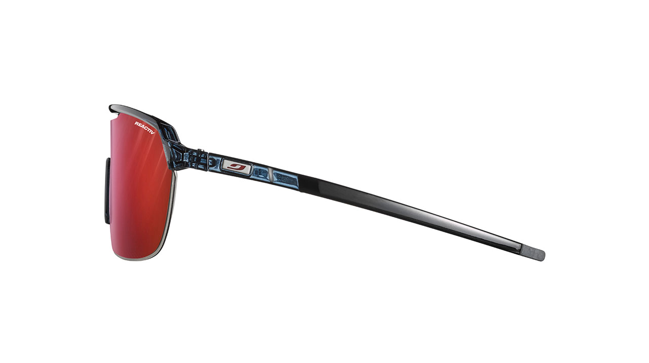 Paire de lunettes de soleil Julbo Js567 frequency couleur marine - Côté droit - Doyle