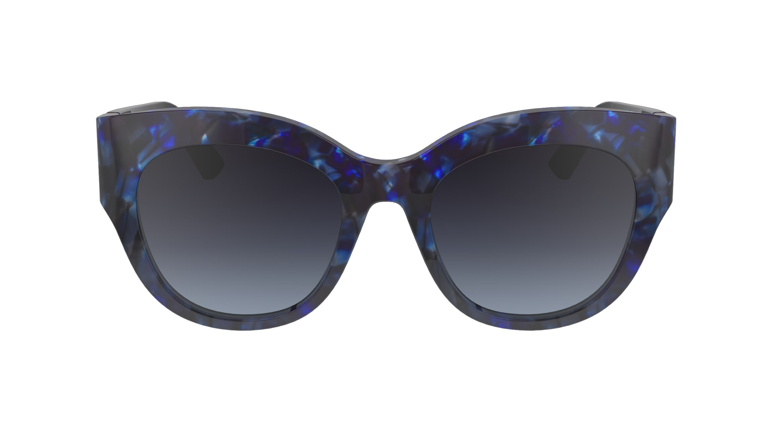 Paire de lunettes de soleil Longchamp Lo740s couleur marine - Doyle