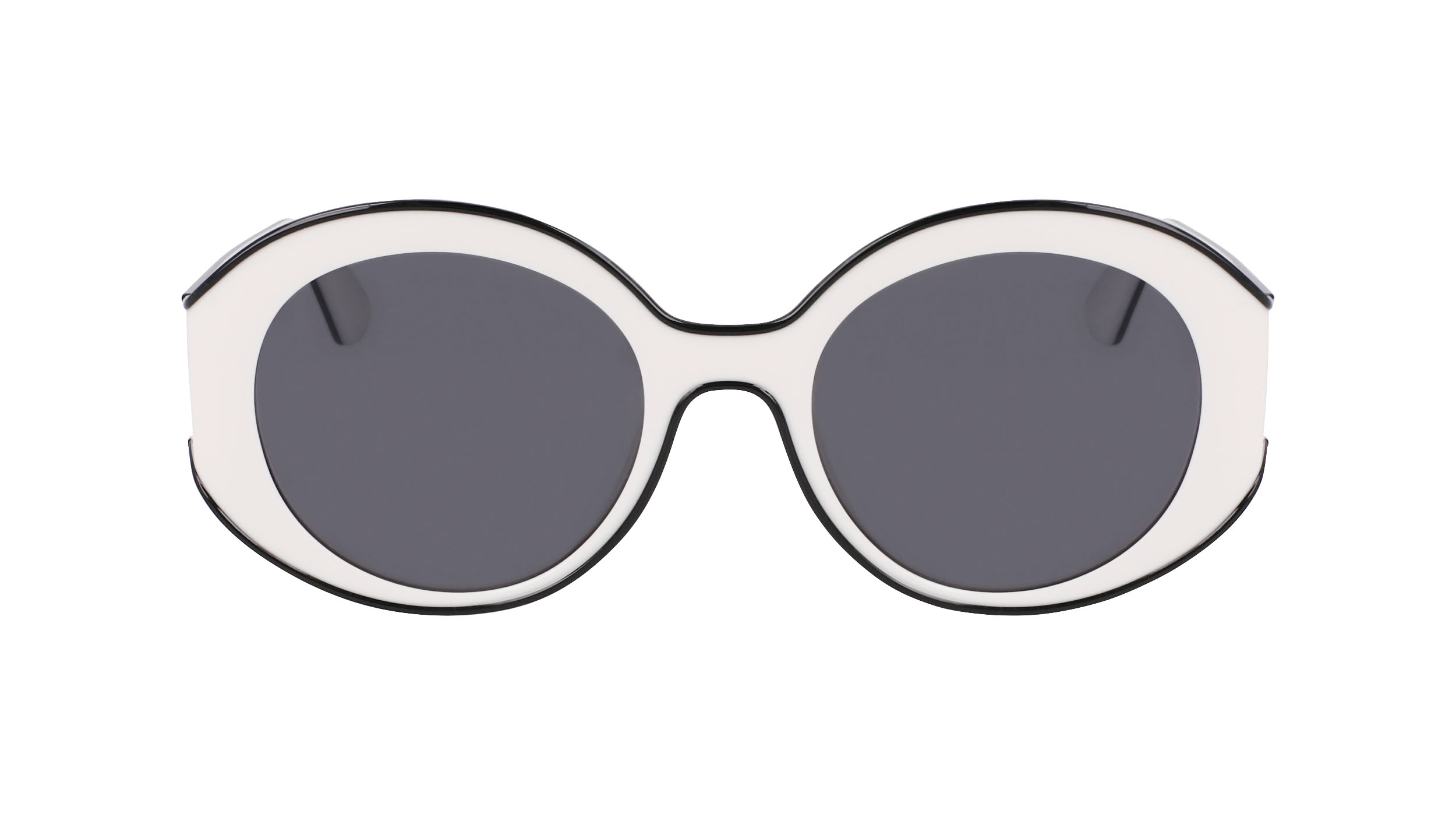 Paire de lunettes de soleil Longchamp Lo758s couleur or - Doyle