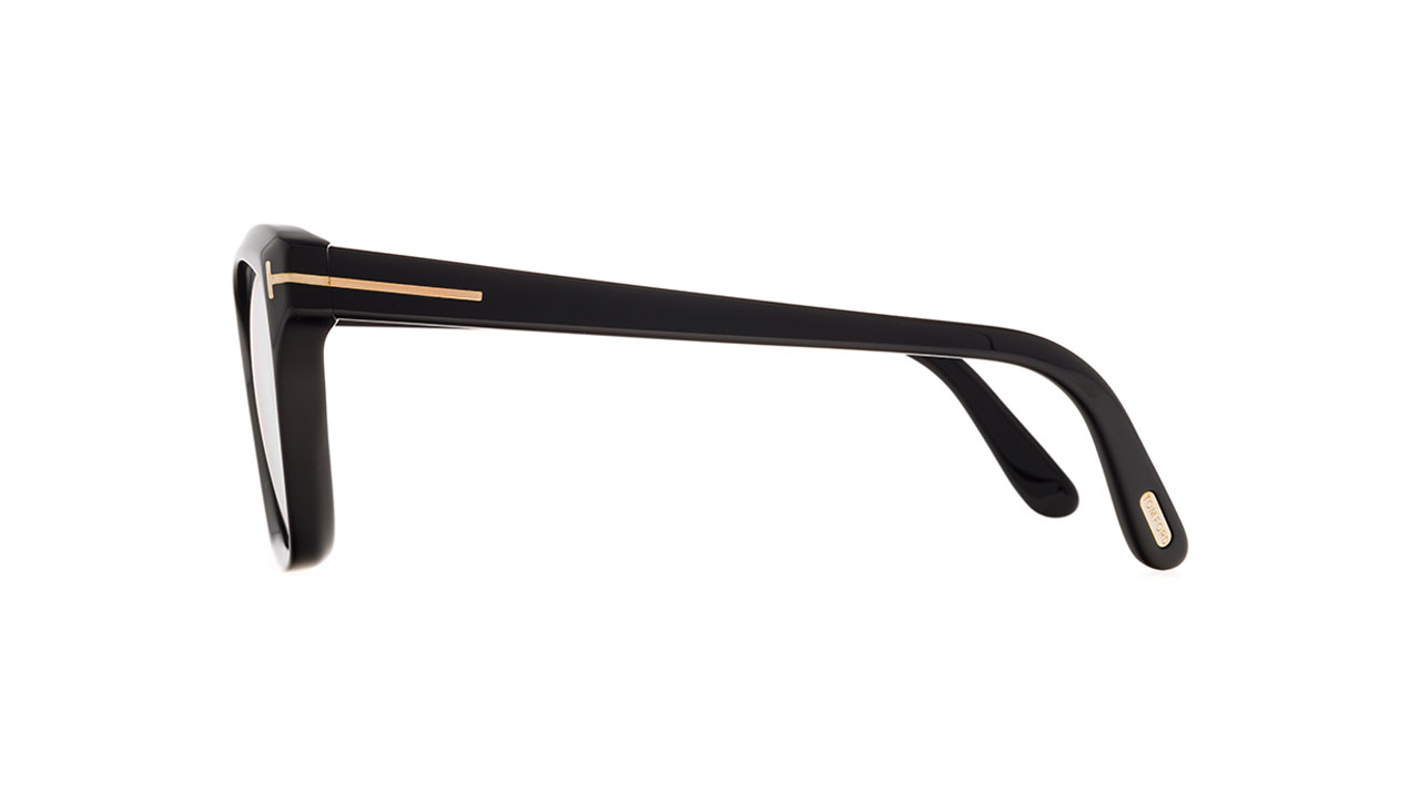 Paire de lunettes de vue Tom-ford Tf5909-b couleur noir - Côté droit - Doyle