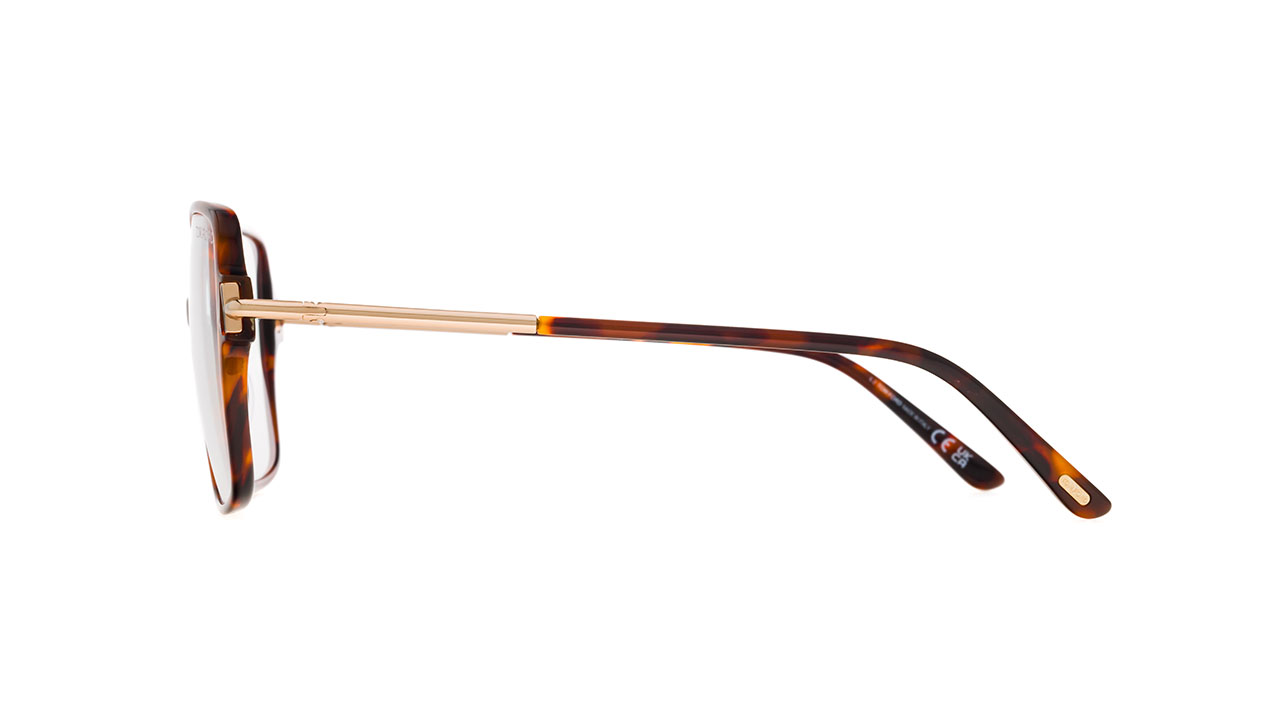 Paire de lunettes de vue Tom-ford Tf5915-b couleur brun - Côté droit - Doyle