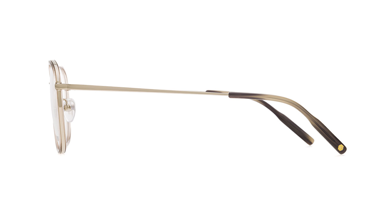 Paire de lunettes de vue Atelier-78 Sam couleur gris - Côté droit - Doyle