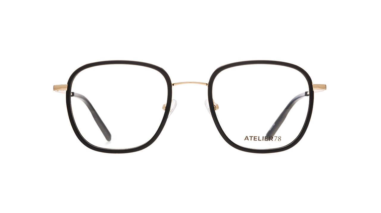 Glasses Atelier-78 Sam, black gold colour - Doyle