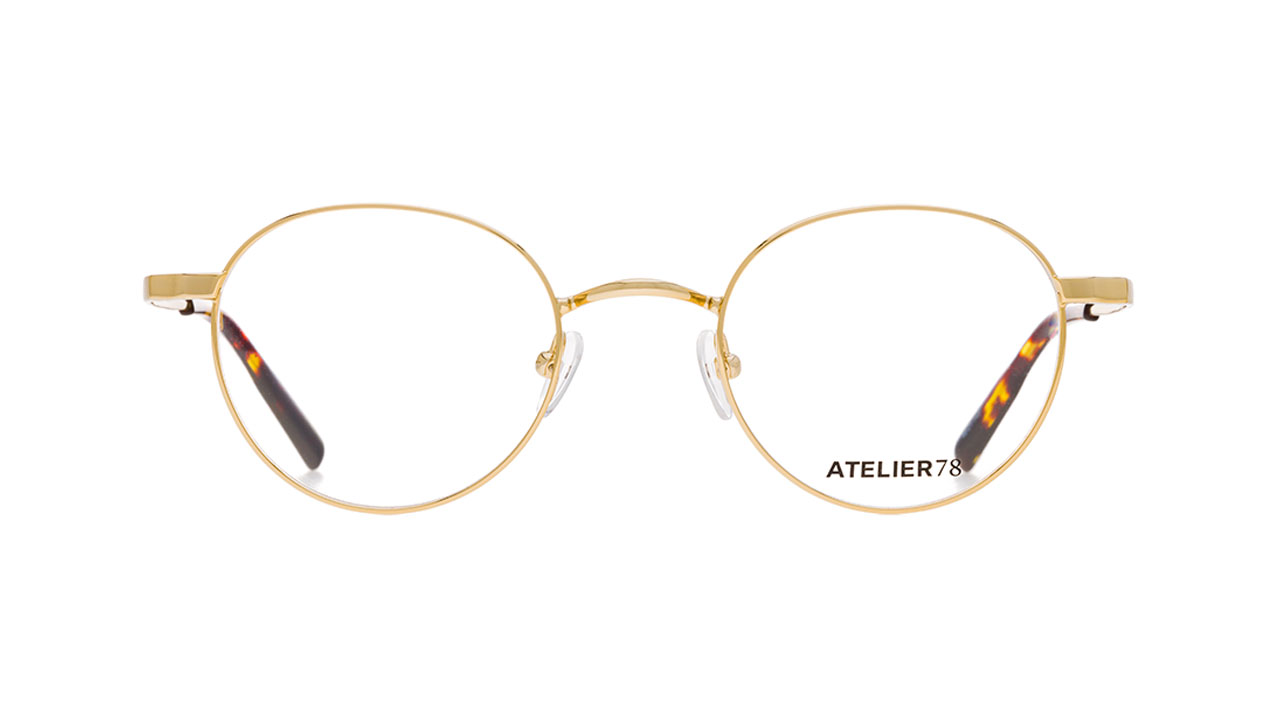 Glasses Atelier-78 Luc, gold colour - Doyle
