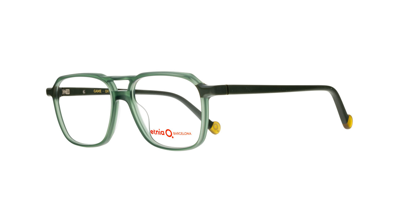 Paire de lunettes de vue Etnia-barcelona Game couleur vert - Côté à angle - Doyle