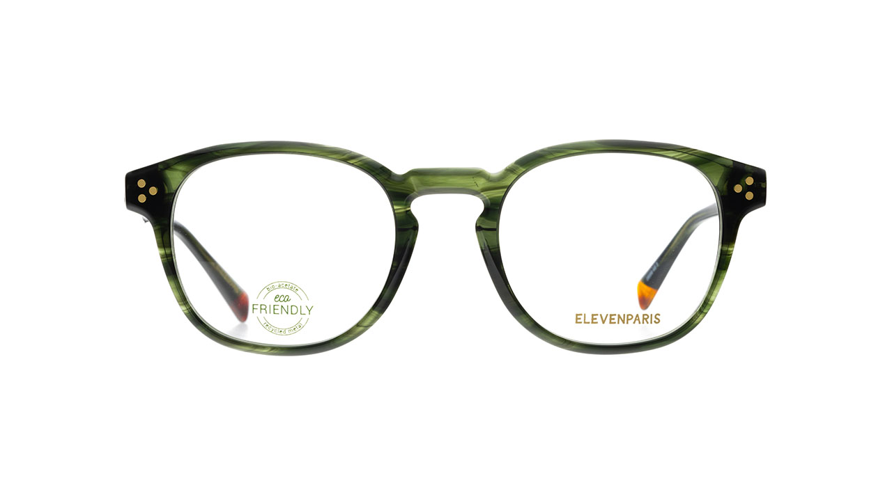Glasses Elevenparis Epaa149, green colour - Doyle