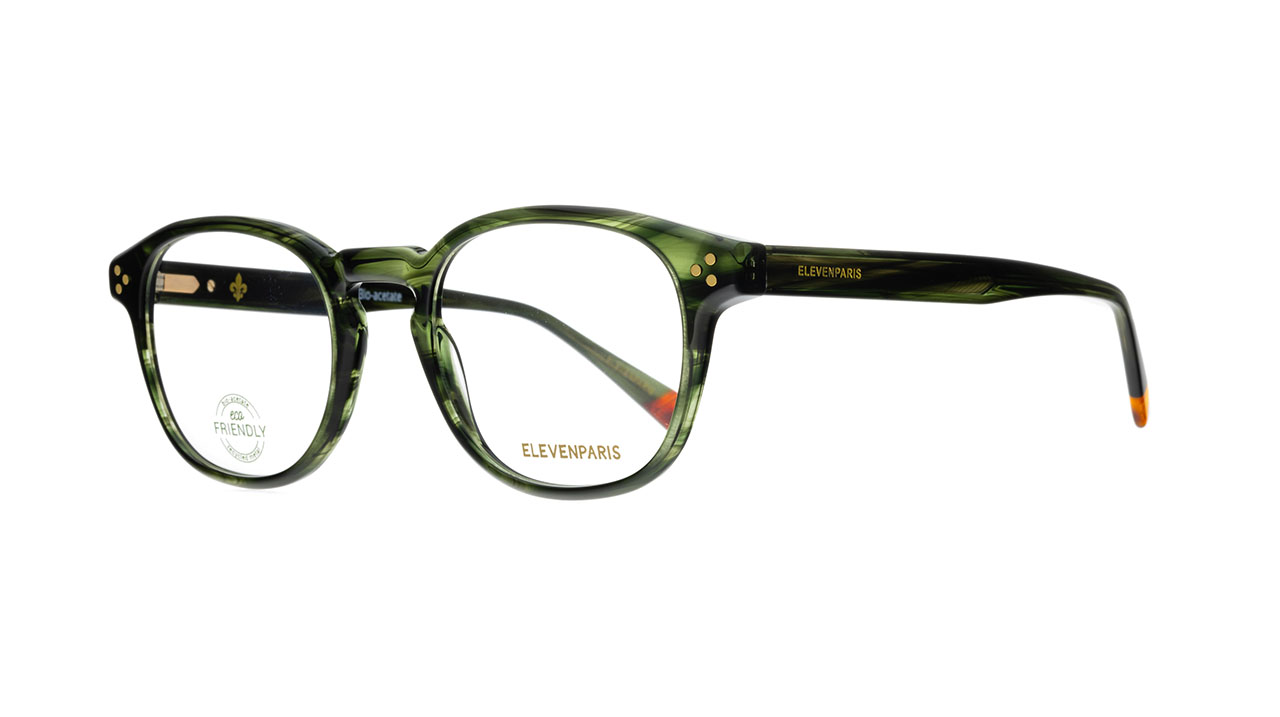 Glasses Elevenparis Epaa149, green colour - Doyle