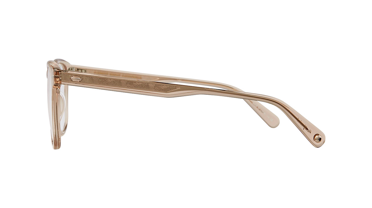 Glasses Garrett-leight Alder, crystal peach colour - Doyle