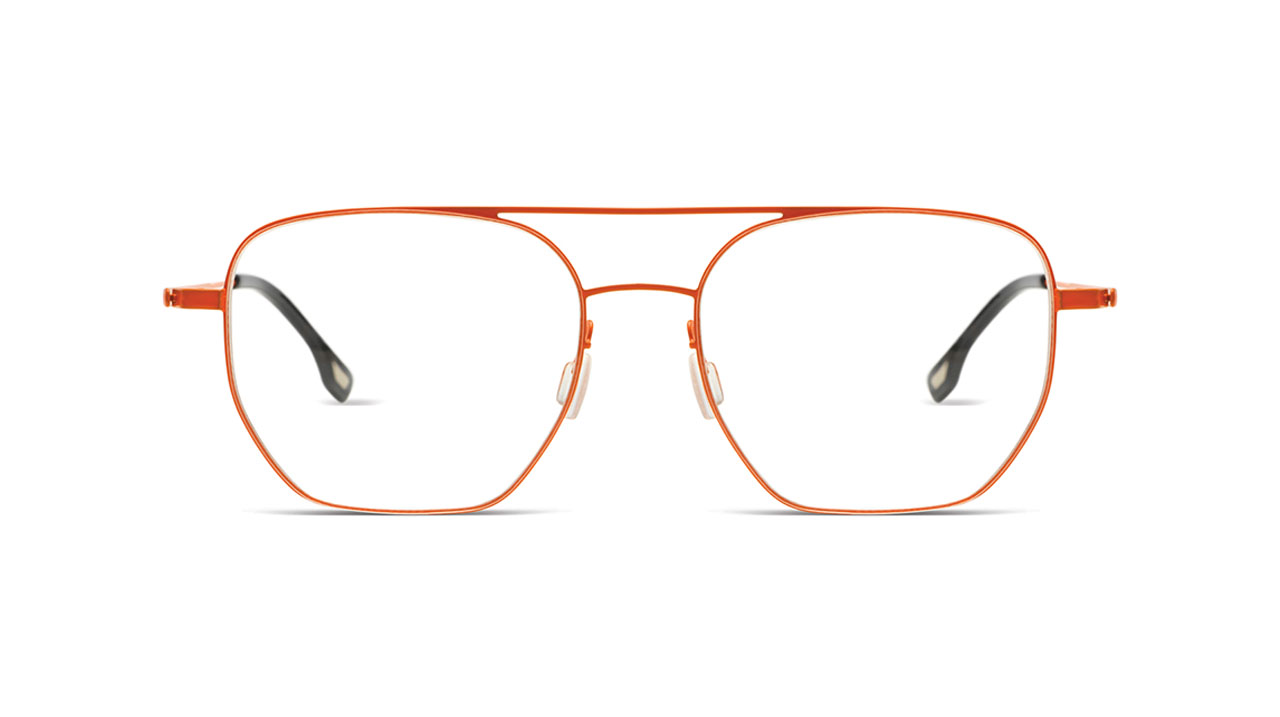 Paire de lunettes de vue Komono The larry couleur orange - Doyle